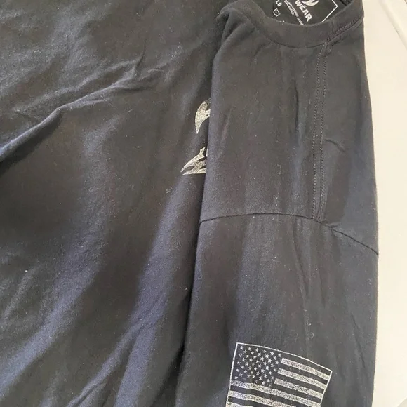 Faith family‎ flag freedom shirt blue - Picture 4 of 5